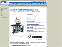 Tablet Screenshot of chemindustrial.com
